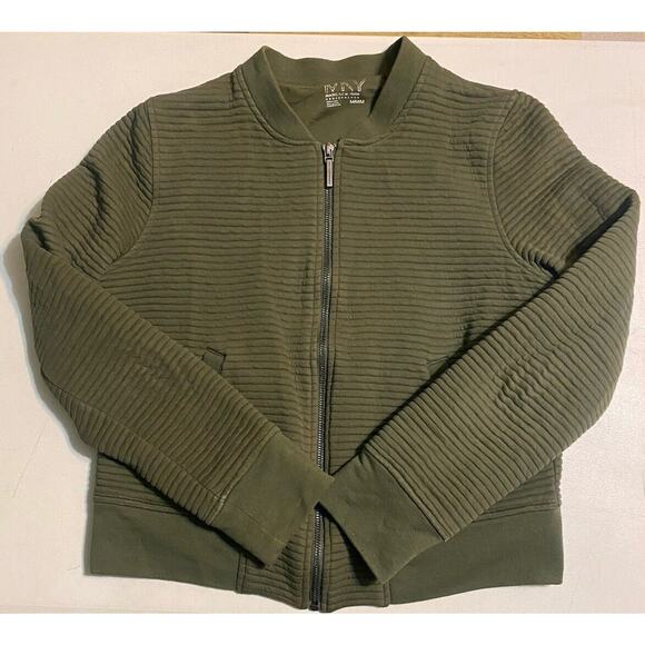 Marc New York Jacket Womens Size Medium Green Casual Normcore Bomber Coat - Picture 2 of 10